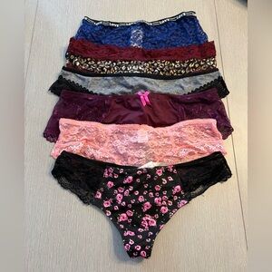 Wet Seal Women's Set of 6 Size Large Panties